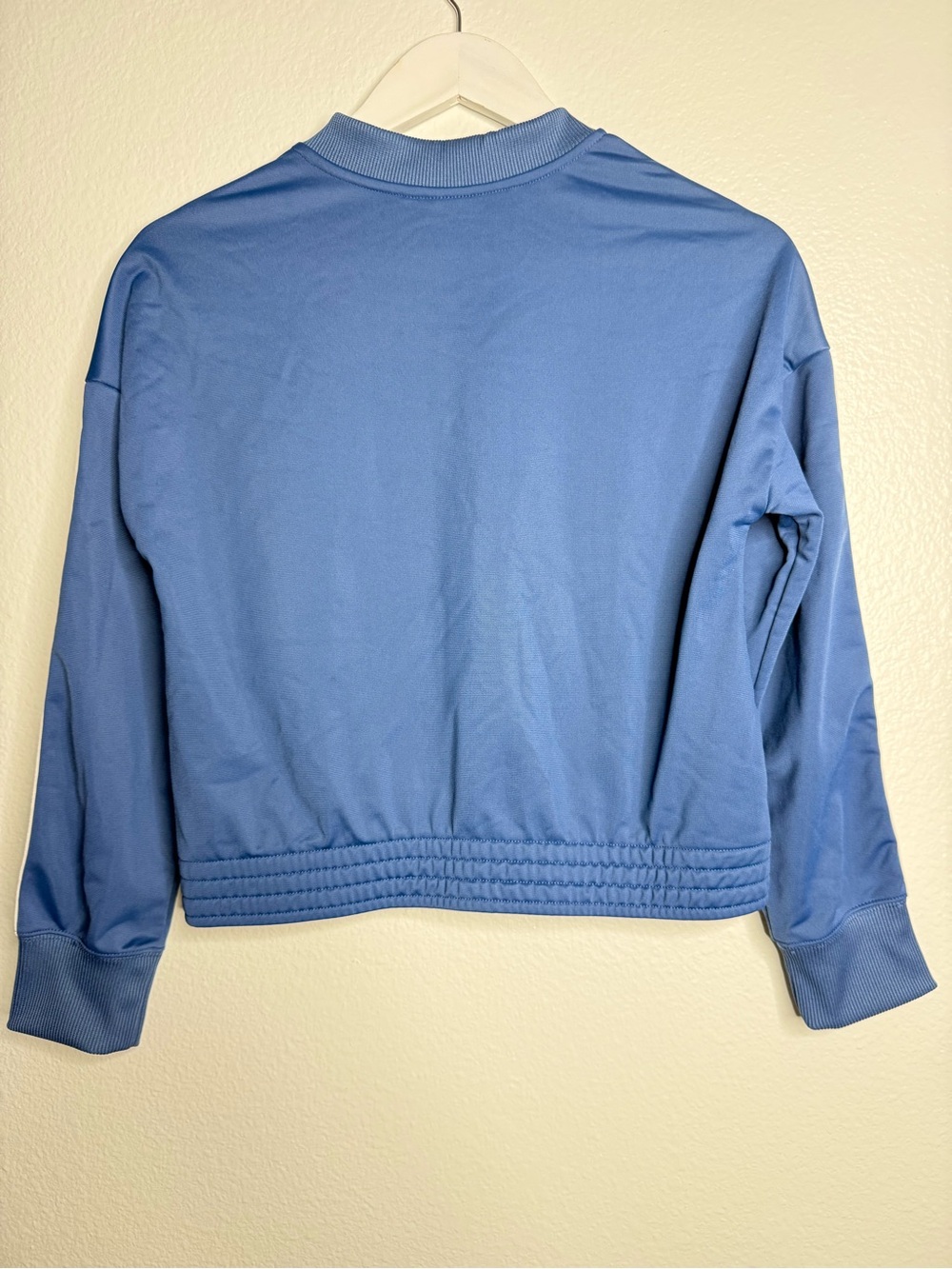 Nike Navy Blue Track Jacket with White Sleeve Tape Back to school L (Unisex) - Picture 6 of 11